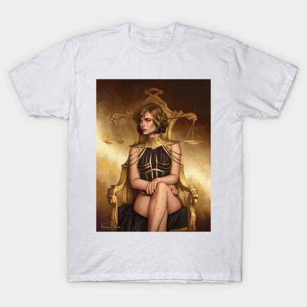 Libra T-Shirt by fdasuarez